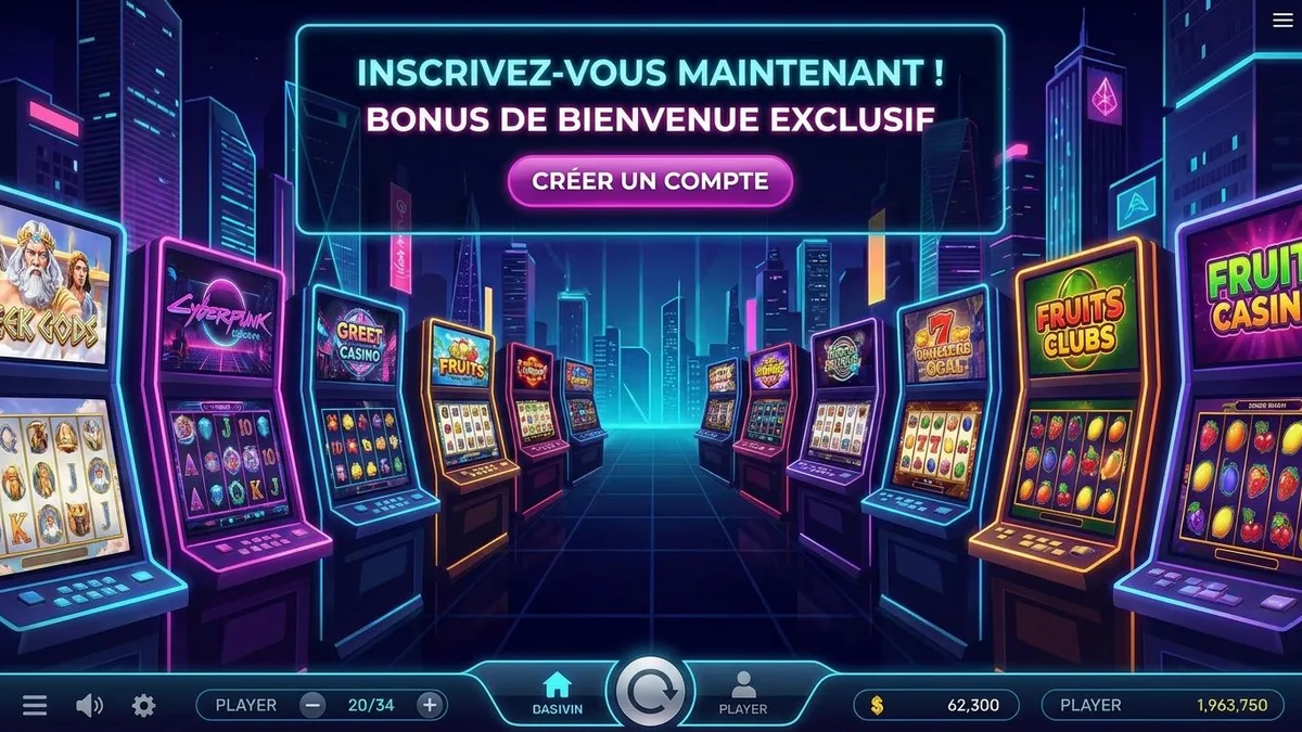 Inscription avec bonus